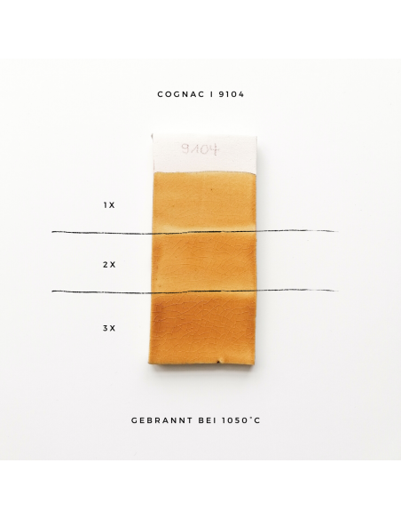 BO9104 Émail faïence Cognac brillant | BOTZ