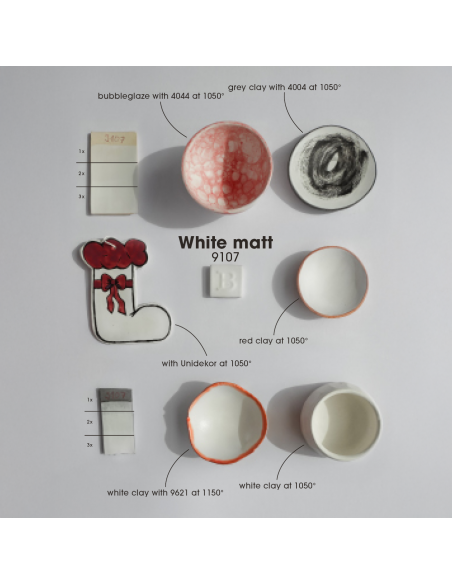 BO9107 Émail faïence  blanc mat | BOTZ