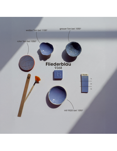 BO9368 Émail faïence Lilas brillant | BOTZ