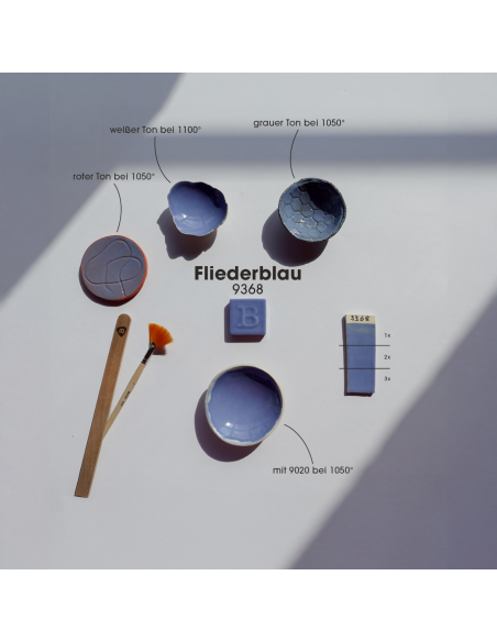 BO9368 Émail faïence Lilas brillant | BOTZ