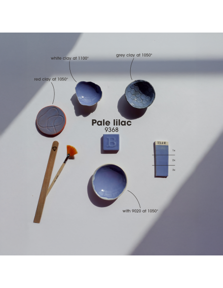 BO9368 Émail faïence Lilas brillant | BOTZ