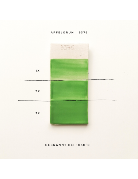 BO9376 Émail faïence Vert pomme brillant | BOTZ