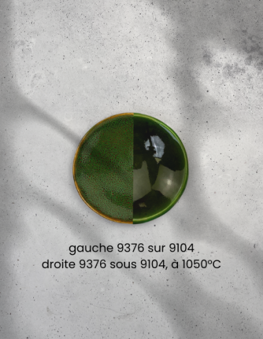 BO9376 Émail faïence Vert pomme brillant | BOTZ