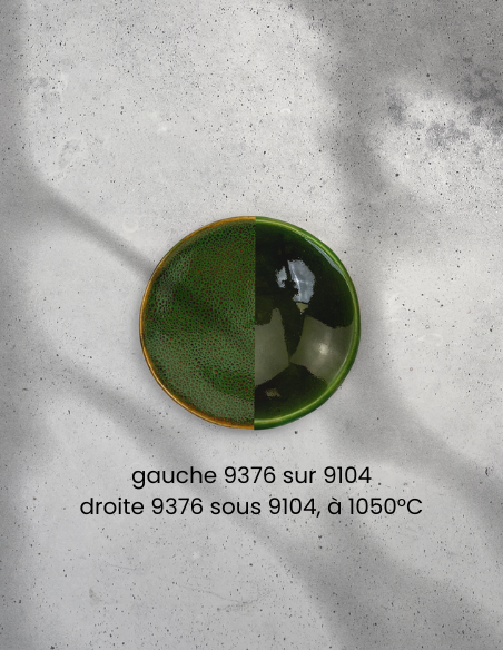 BO9376 Émail faïence Vert pomme brillant | BOTZ