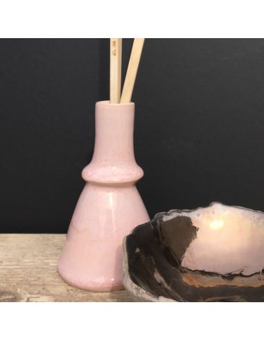 BO9529 Émail faïence Rose cristal brillant | BOTZ