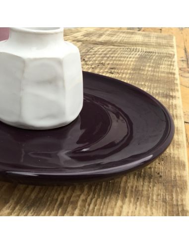 BO9562 Émail faïence Aubergine brillant | BOTZ