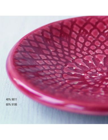 BO9611 Émail faïence Rouge intense brillant | BOTZ