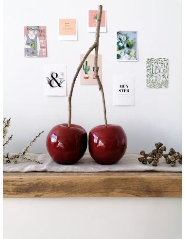 BO9611 Émail faïence Rouge intense brillant | BOTZ