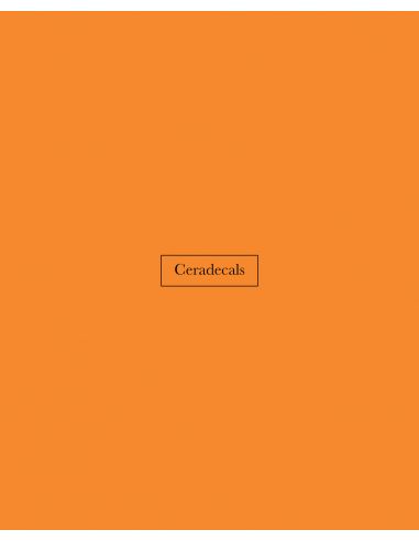 Chromo Golden Ochre A4 | CERADECALS