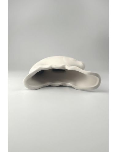 Vase poisson | Biscuit de faïence