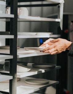 Rack de séchage double avec étagère 2