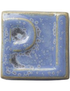 Email bleu cristallisé satiné pour grès et porcelaine...