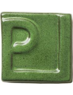 Email vert mousse brillant pour grès et porcelaine...