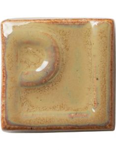 Email marron crème brillant pour grès et porcelaine...