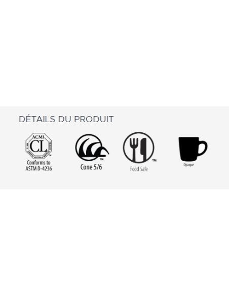 Émail grès à effet PCF18 Honeydew | AMACO