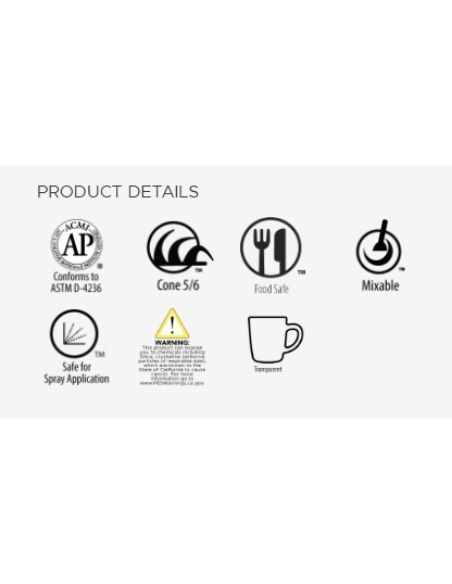 Émail grès C3 Smoke | AMACO