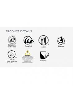 Émail grès C-05 Charcoal | AMACO 2