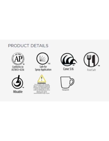 Émail grès C-22 Fog | AMACO