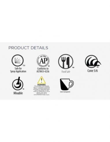 Émail grès C-43 Wasabi | AMACO