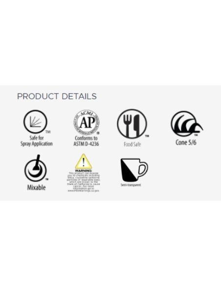 Émail grès C-43 Wasabi | AMACO