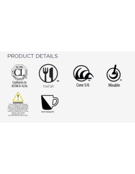 Émail grès C-49 Rainforest | AMACO