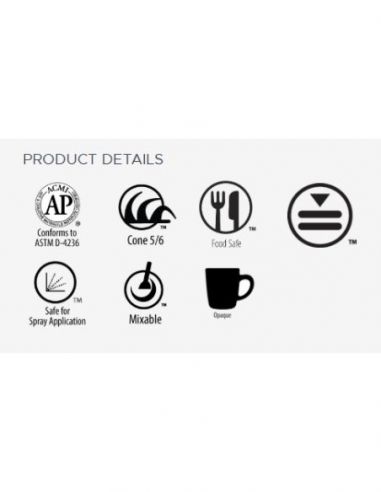 Émail grès PG-54 Lunar Pink | AMACO