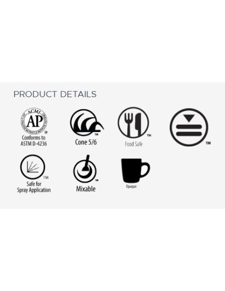 Émail grès PG-54 Lunar Pink | AMACO