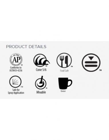 Émail grès PG-55 Floating Lavender | AMACO