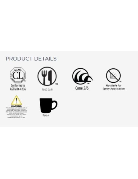 Émail grès PC-01 Saturation Metallic | AMACO