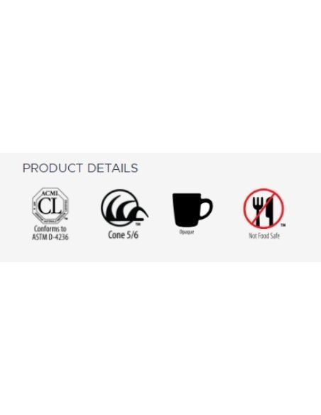 Émail grès PC-04 Palladium | AMACO