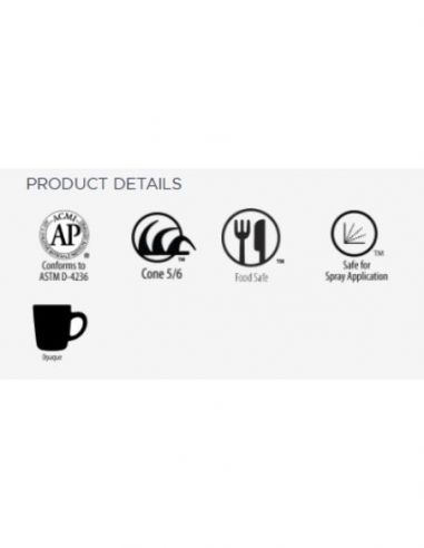 Émail grès PC-30 Temmoku | AMACO