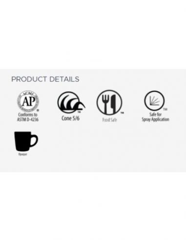 Émail grès PC-33 Iron lustre | AMACO