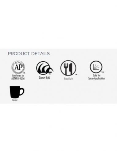 Émail grès PC-34 Light sépia | AMACO