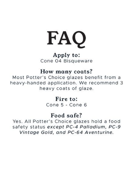 Émail grès PC-34 Light sépia | AMACO