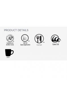 Émail grès PC-38 Iron Yellow | AMACO 2