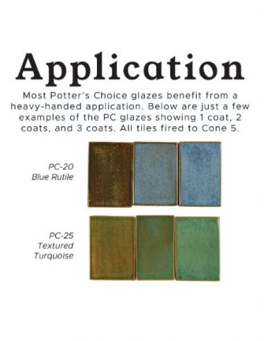 Émail grès PC-62 Textured Amber brown | AMACO