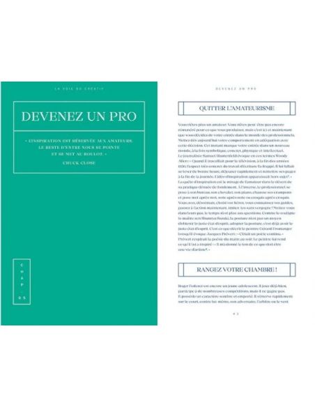 Livre "La voie du créatif" de Guillaum Lamarre