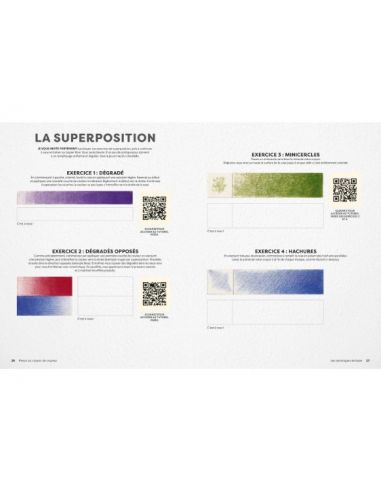 Livre "Fleurs au crayon de couleur" de...