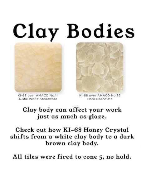 Émail grès à effet KI-11 Snow drift | AMACO