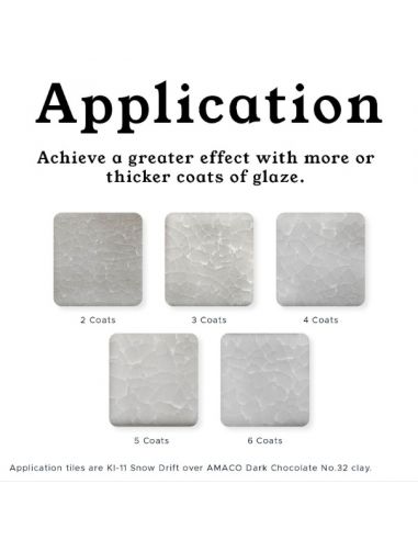 Émail grès à effet KI-11 Snow drift | AMACO