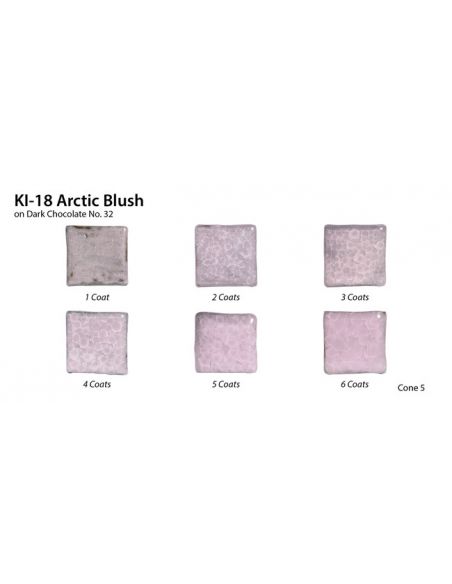 Émail grès à effet KI-18 Artic blush | AMACO