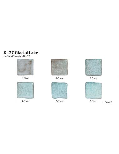 Émail grès à effet KI-27 Glacial lake | AMACO