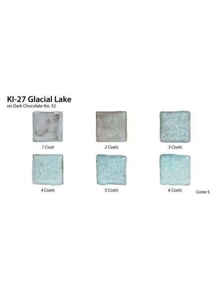 Émail grès à effet KI-27 Glacial lake | AMACO