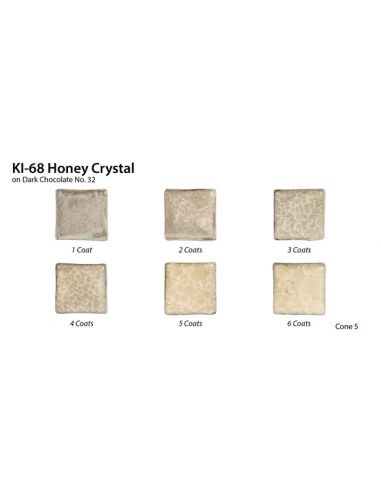 Émail grès à effet KI-68 Honey crystal | AMACO