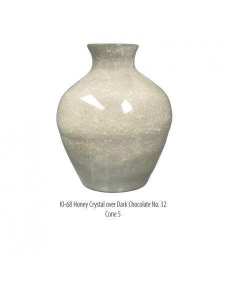 Émail grès à effet KI-68 Honey crystal | AMACO