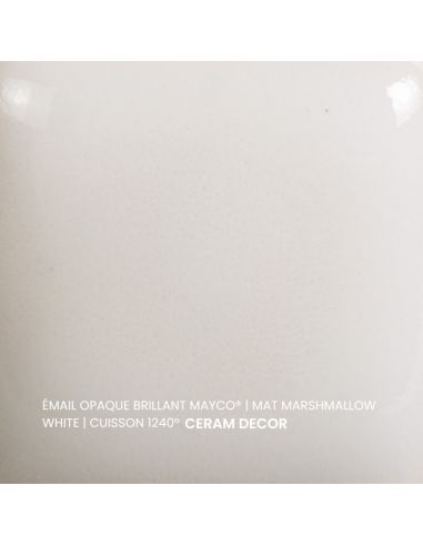 FN301 Email opaque mat Marshmallow white | MAYCO