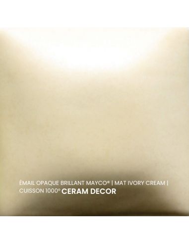 FN302 Email opaque mat Ivory cream | MAYCO