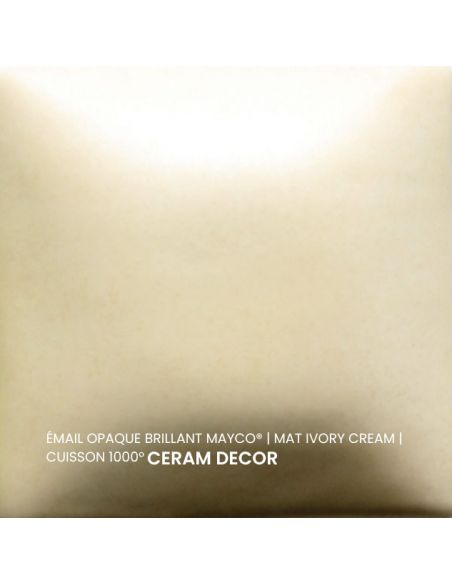 FN302 Email opaque mat Ivory cream | MAYCO
