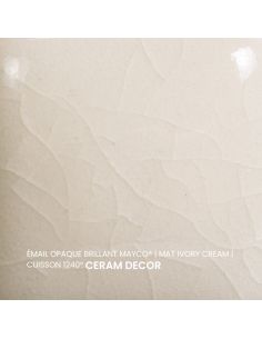 FN302 Email opaque mat Ivory cream | MAYCO 2