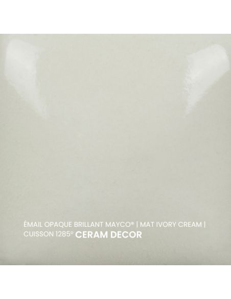 FN302 Email opaque mat Ivory cream | MAYCO